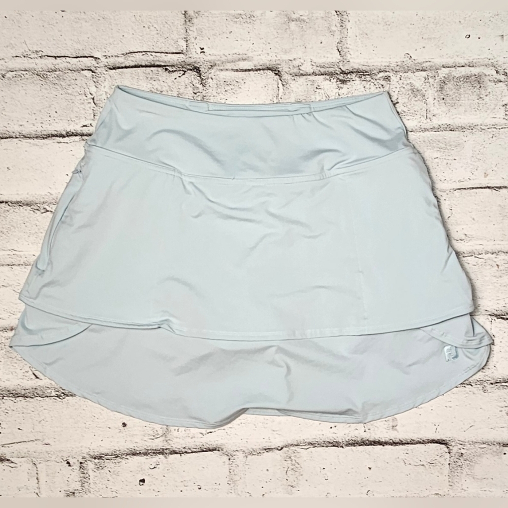 FootJoy Golf Skort Light Blue Built In Shorts Tennis Pickleball Small